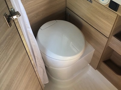 Wohnmobil WC mit SOG