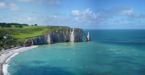 Frankreich Reise Atlantikküste Podcast: Die Felsformationen am Falaises d´Etretat