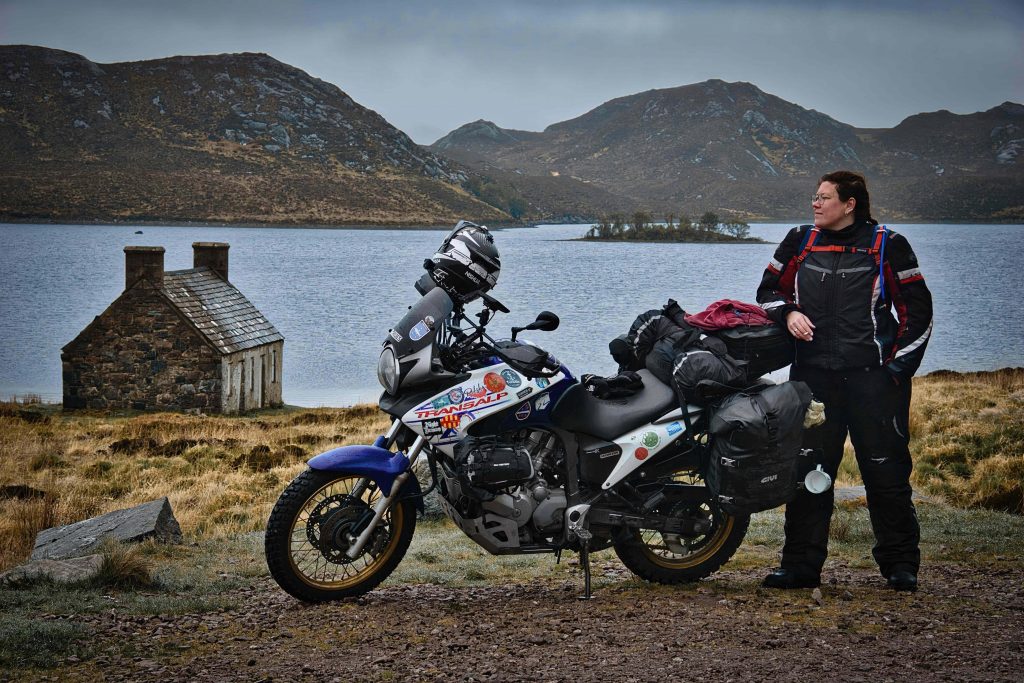 Jenny Zeume und ihr Bike